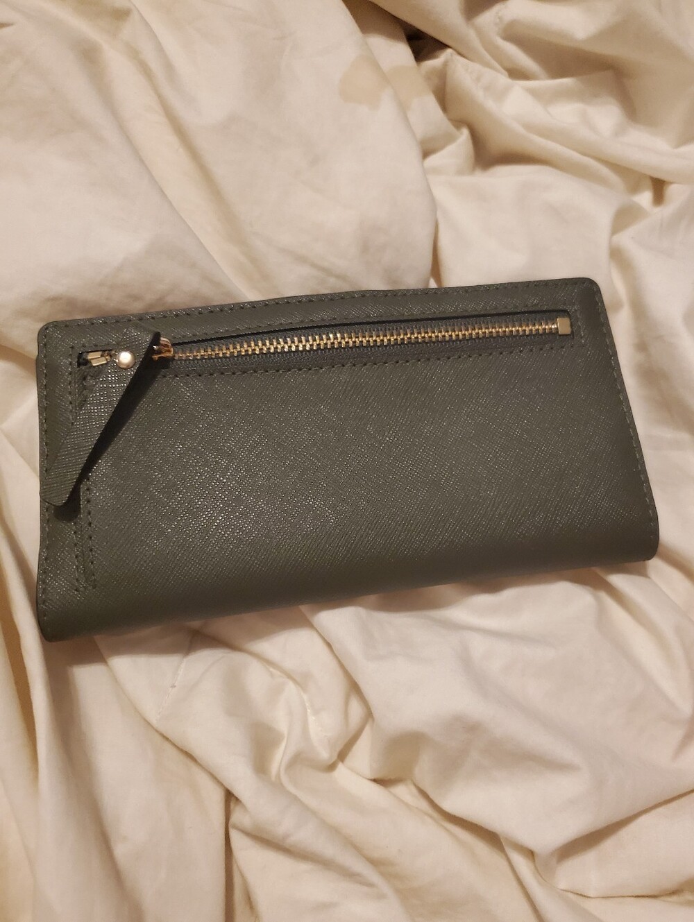 kate spade Olive Green Nylon Tote with Black Trim - Picture 16 of 16